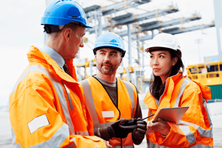 Government workers looking over the plans reported on the app