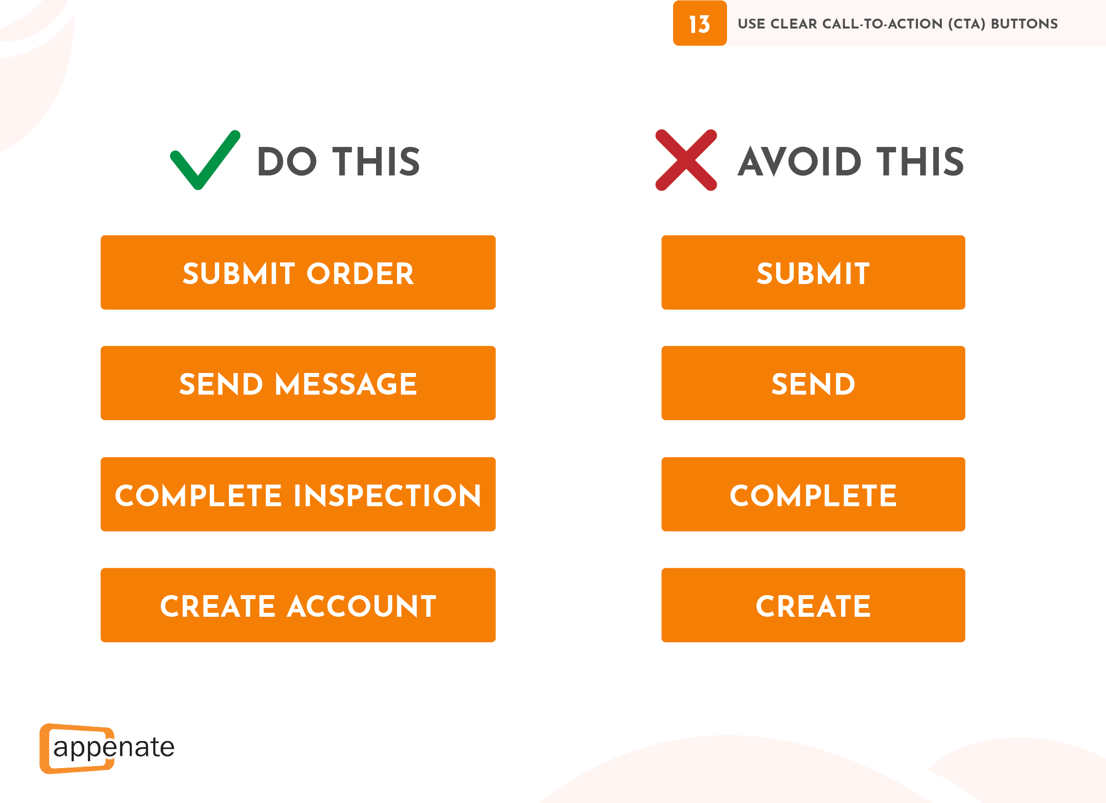 Tips for creating stronger CTAs for use on mobile forms.