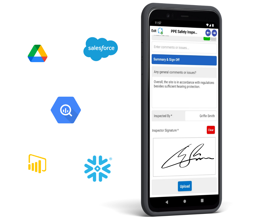 Various apps that can connect to Appenate through integrations.
