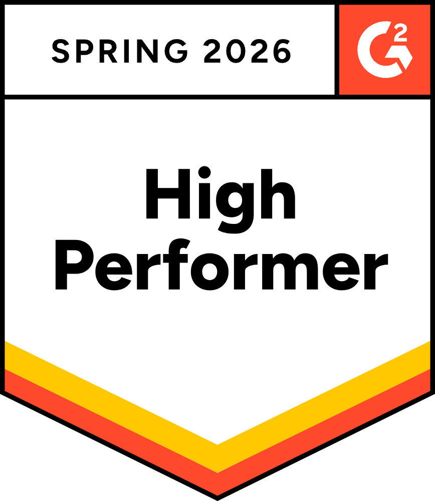 Appenate G2 Spring 2026 High Performer Badge - Inspection Management Software