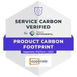 Appenate 2024 Product Carbon Footprint Badge
