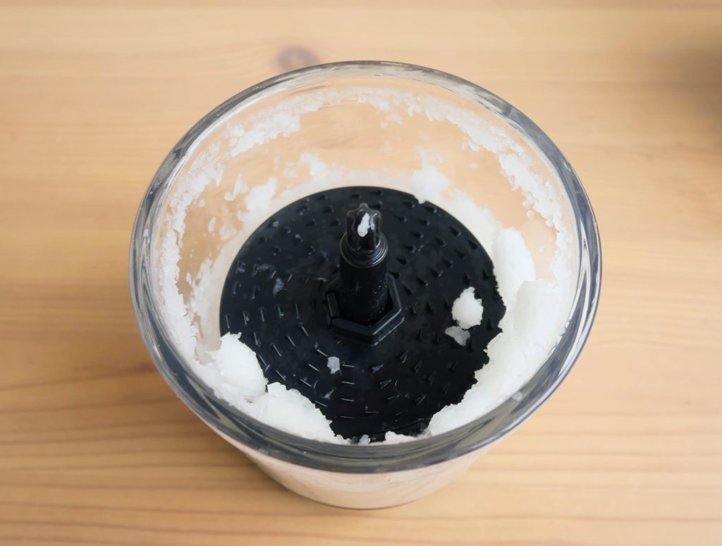 フードプロセッサーでおろした大根おろし