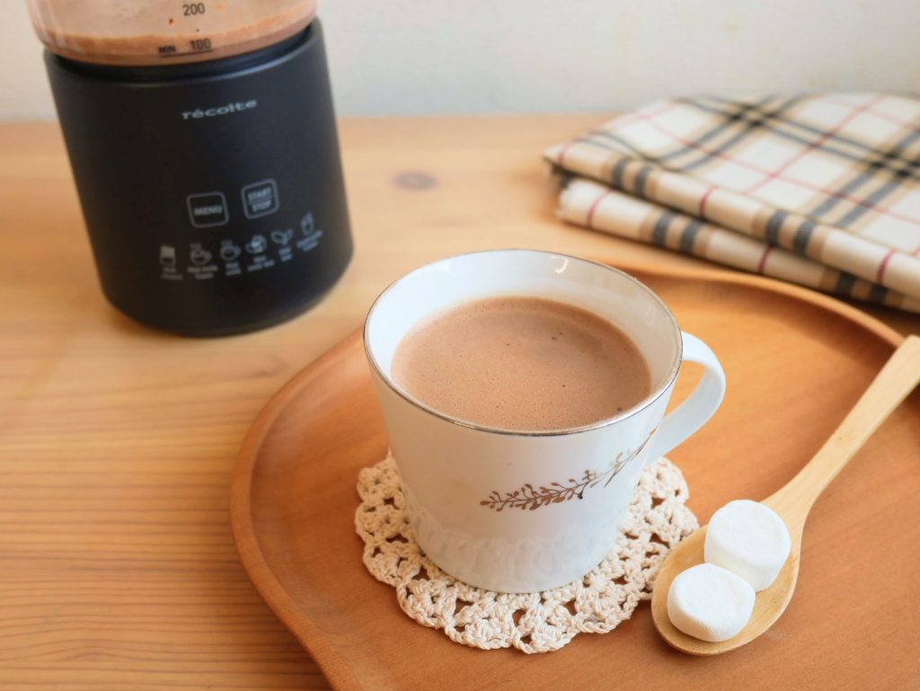 カップに入ったホットチョコ