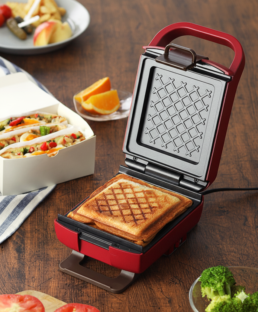 レコルトのプレスサンドメーカープラッド