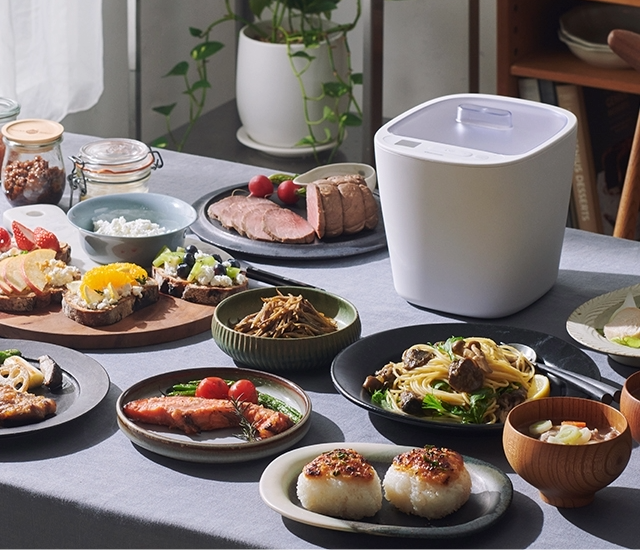 ビタントニオ発酵メーカーと料理