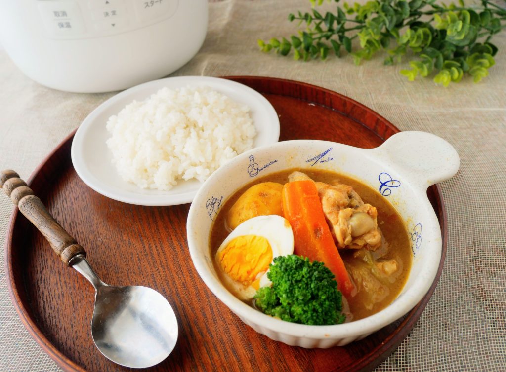 チキンと野菜のスープカレー