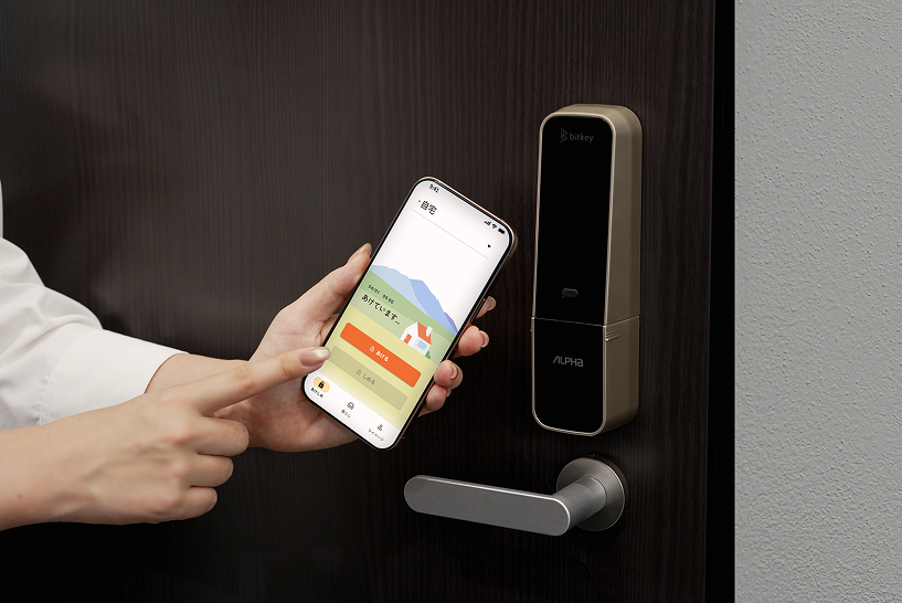 ビットキー、住宅向けスマートロックシリーズに新商品　総合ロックメーカーアルファと共同開発した 「edロック Connect Bitkey Edition」を発売開始
