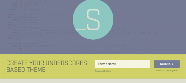 スターターテーマ _s を使ってWordPressのテーマをつくる（準備編）