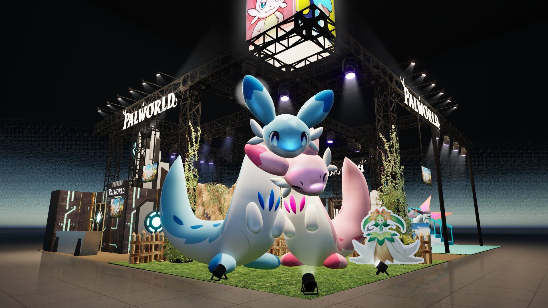 アークザラッドII 販促用バルーン　東京ゲームショウ Palworld / パルワールド』が「東京ゲームショウ2024」に初出展