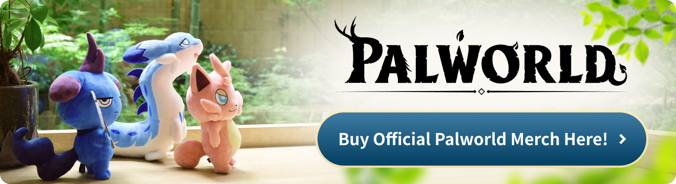 Buy Official Palworld Merch Here!