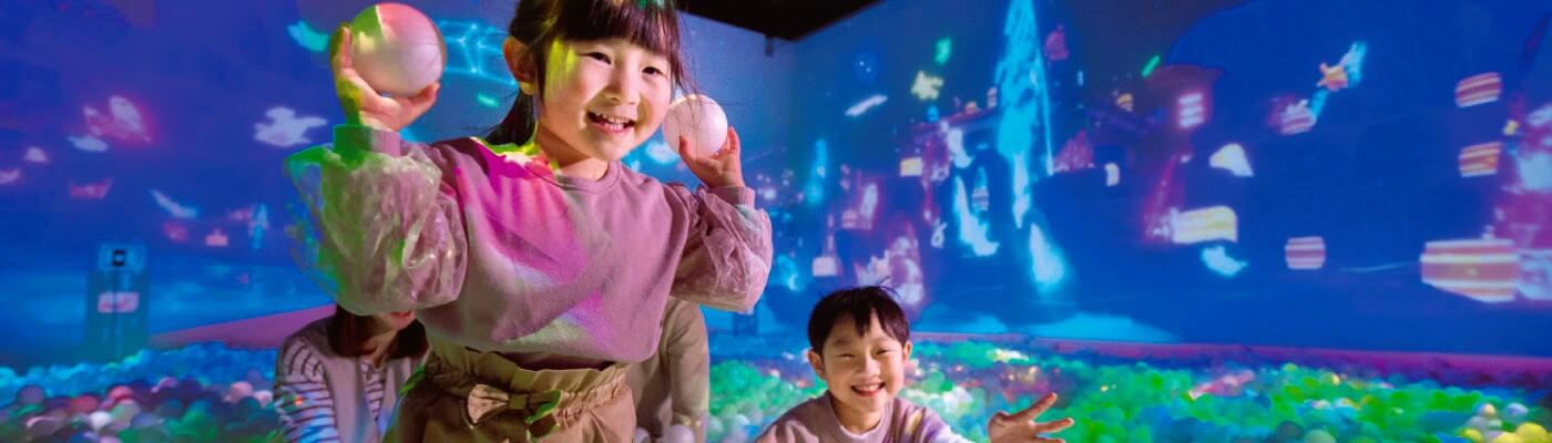 リトルプラネット ららぽーと立川立飛のパーク内の様子