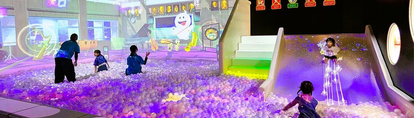 リトルプラネット ゆめタウン光の森のパーク内の様子