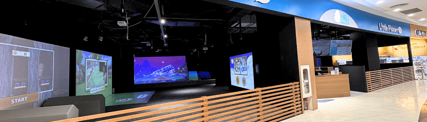 Little Planet Aeonmall Ha Dong<br/>リトルプラネット イオンモール ハドンのパーク内の様子