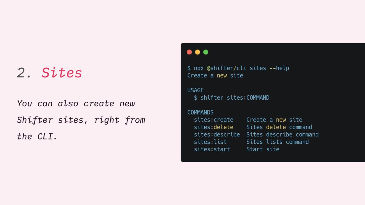 Exploring the Shifter CLI - Shifter