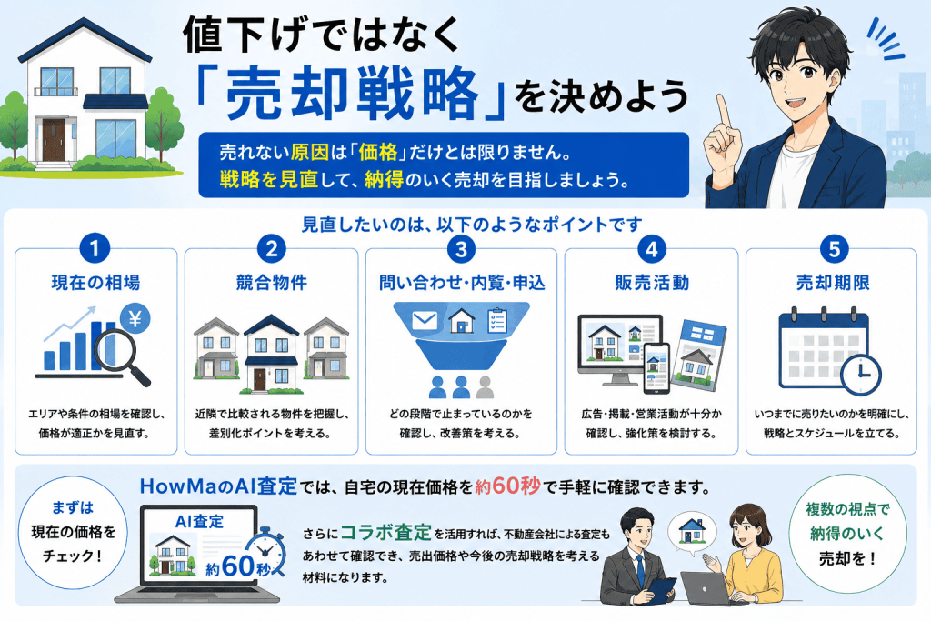 まとめ|値下げではなく「売却戦略」を決めよう