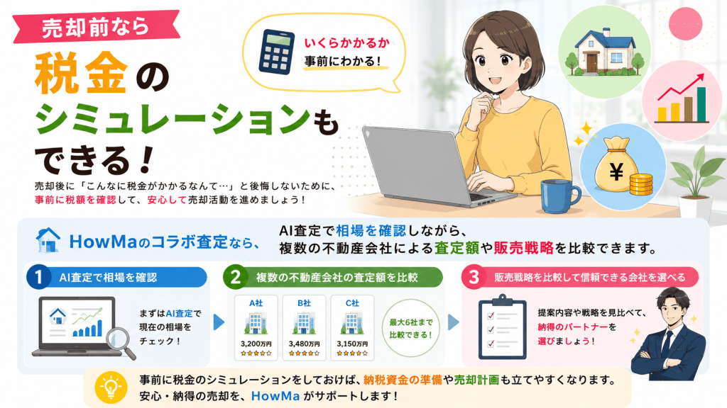 まずはAI査定で売却価格を知ることが、税金対策の第一歩