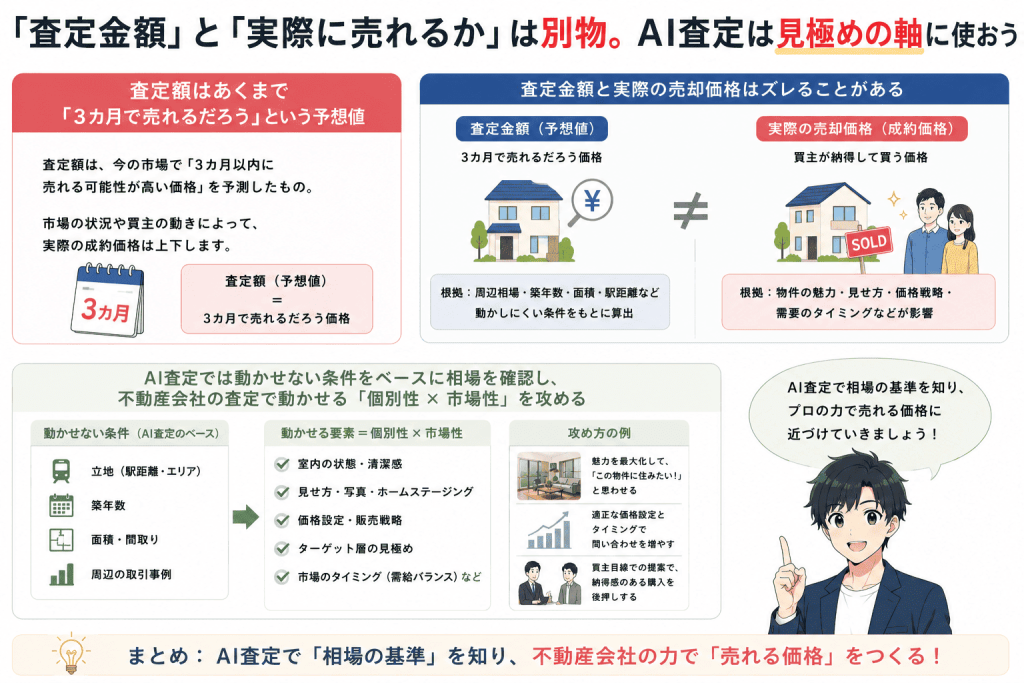 「査定金額」と「実際に売れるか」は別物。AI査定は見極めの軸に使おう
