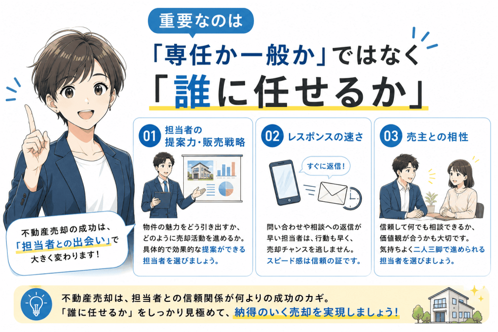 本当に重要なのは「専任か一般か」ではなく「誰に任せるか」
