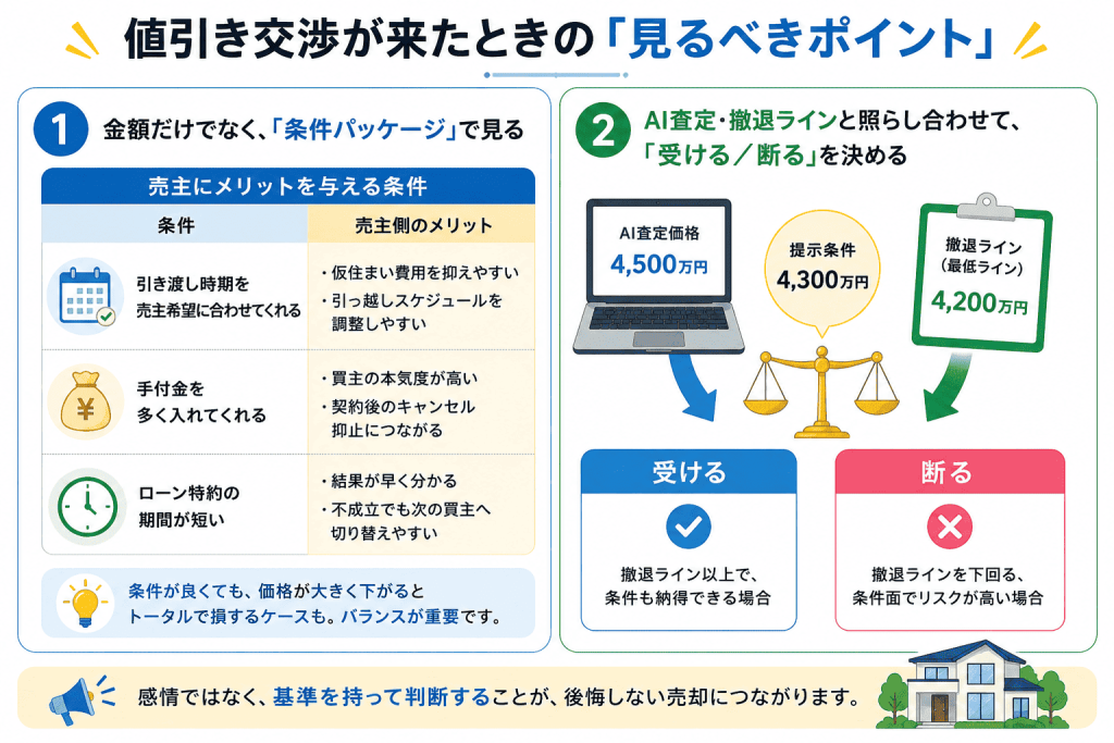 値引き交渉が来たときの2つの「見るべきポイント」
