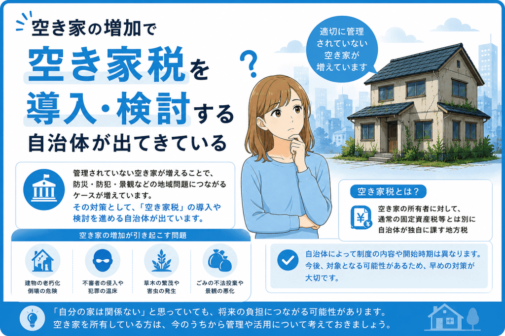 空き家税が導入されると負担はさらに増える可能性