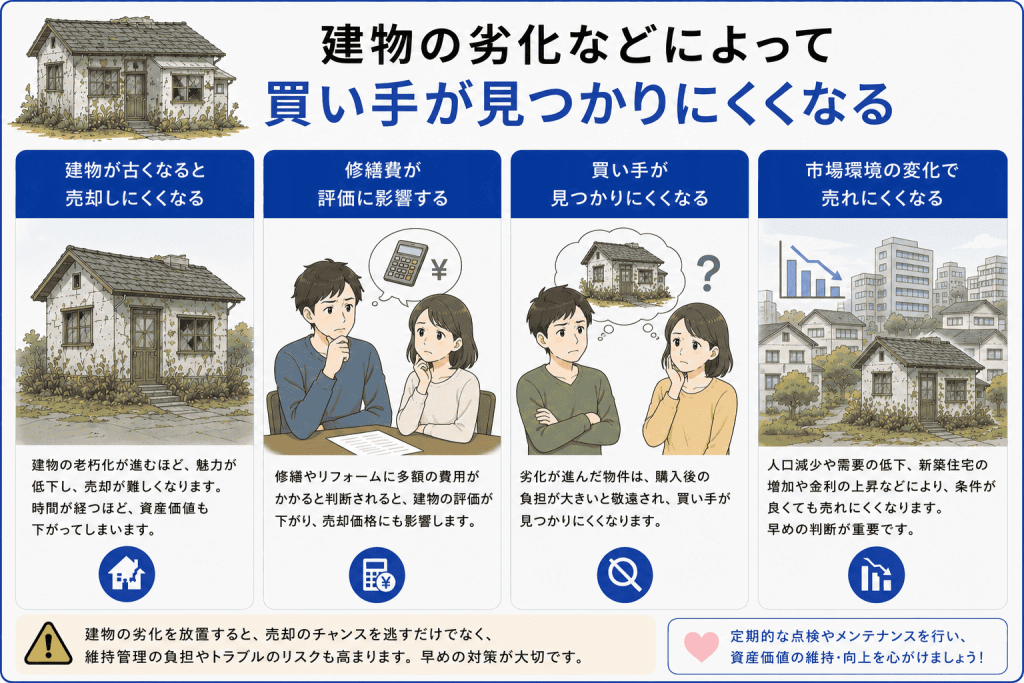 リスク⑦ 売りたいときに売れなくなる