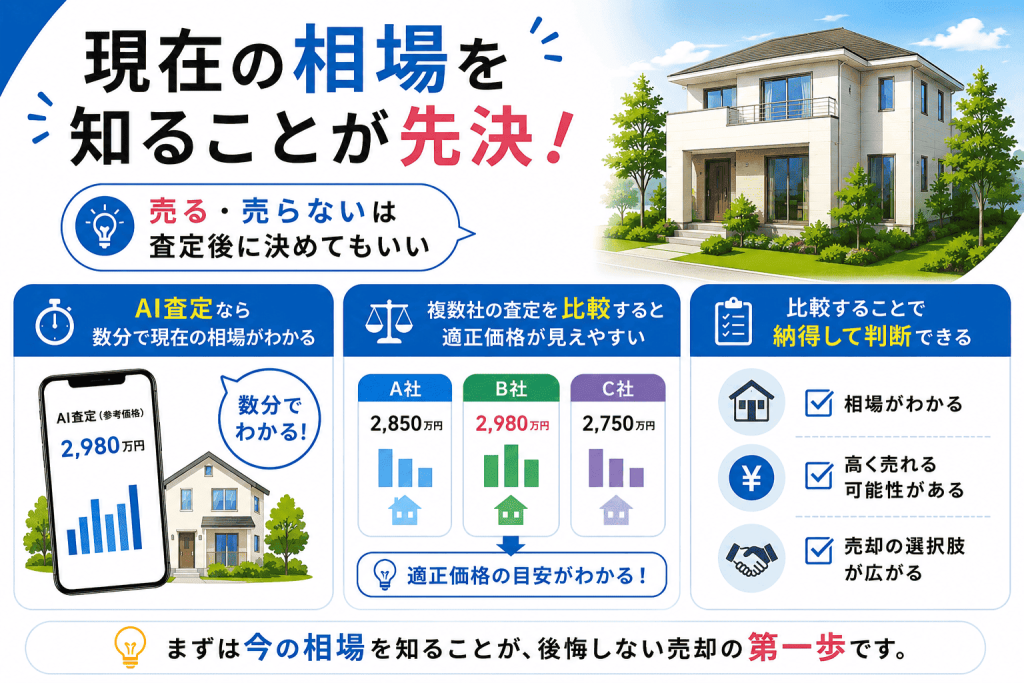 売るか迷っているなら、まず相場を確認するのがおすすめ