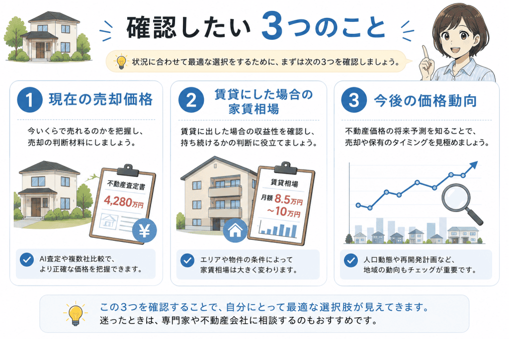 判断を間違えないために最初に確認したい3つのこと