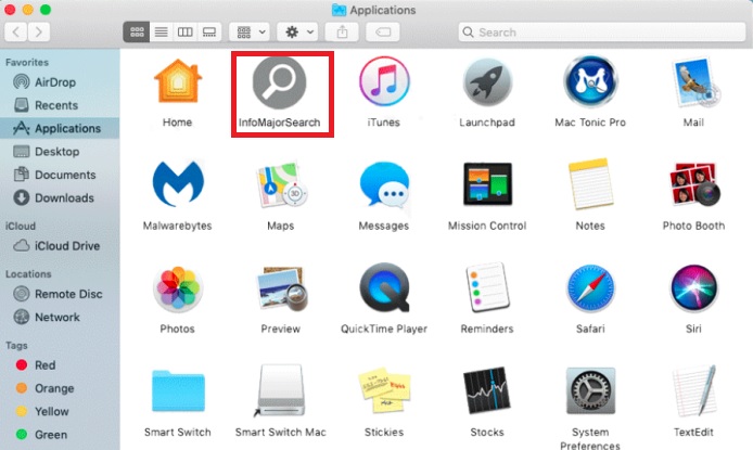 infomajorsearch remove infomajorsearch mac virus
