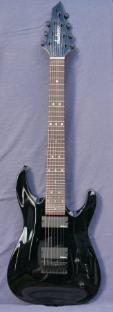 Numerous people<br>Jackson Dinky JS22-7<br>rosewood fretboard<br>converted by Kerry Char