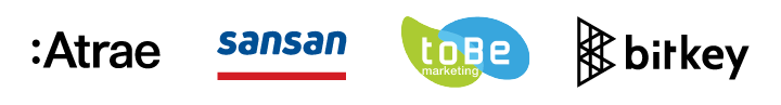CREATIVE SURVEY for Salesforce導入企業様logo_株式会社アトラエ様_Sansan株式会社様_toBeマーケティング株式会社様_株式会社ビットキー様 CREATIVE SURVEY for Salesforce導入企業様logo_株式会社アトラエ様_Sansan株式会社様_toBeマーケティング株式会社様_株式会社ビットキー様
