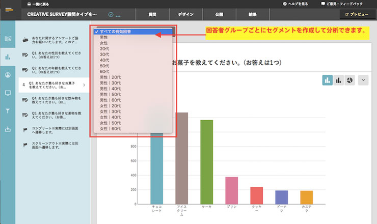 選択肢形式のデメリット