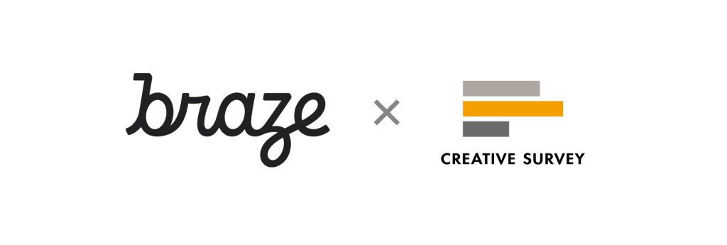 CREATIVE SURVEYとBrazeが テクノロジーパートナーとして協業開始
