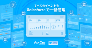 Ask One、すべてのイベントをSalesforceで一括管理