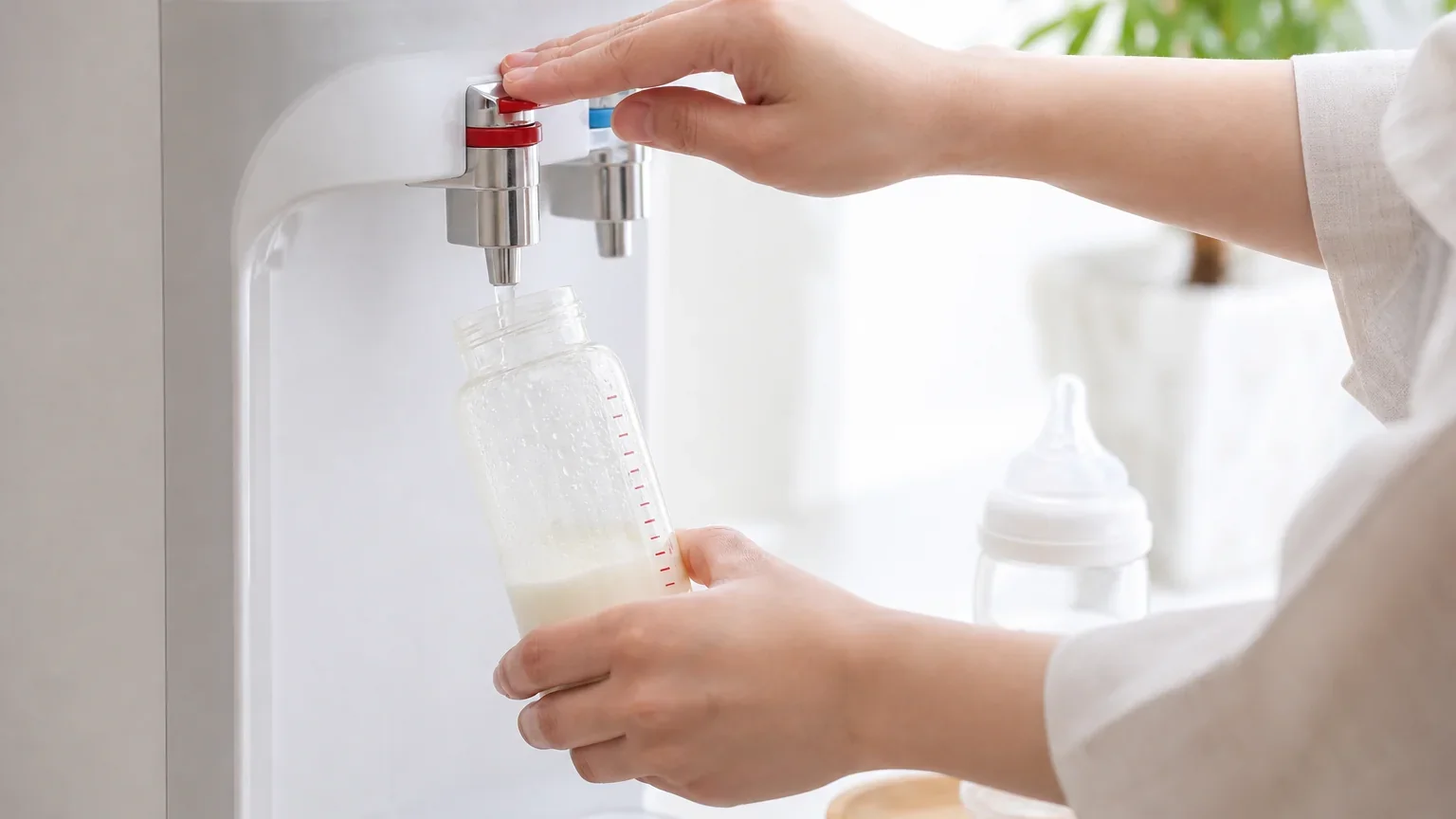 天然水の飲みやすさとミルク作りへの活用