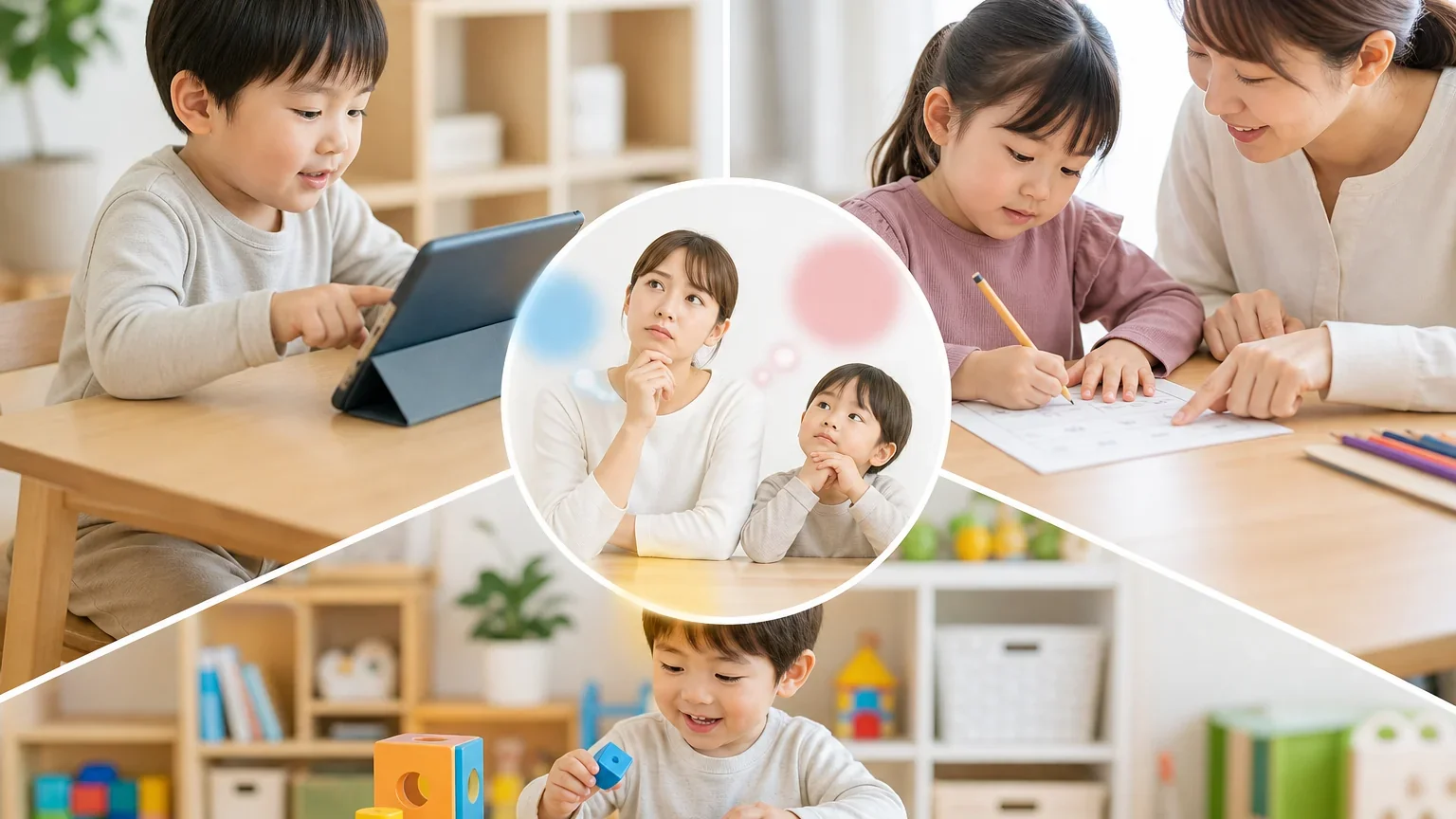 タブレット学習と紙ワークのどちらが向くか
