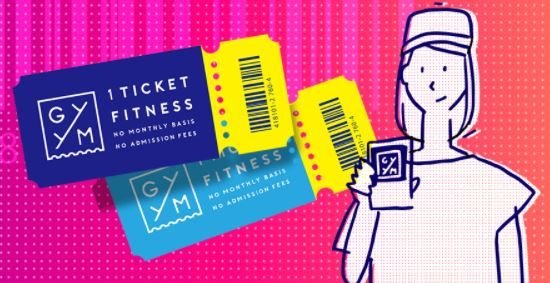 GYYM PASSを活用して、週1回利用の目標設定ができる。