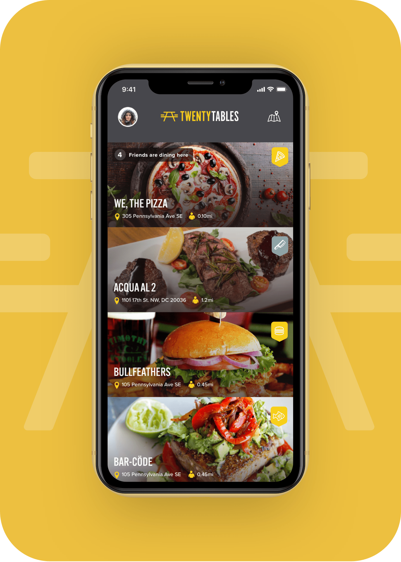 Twenty Tables 3Advance Mobile App Dev
